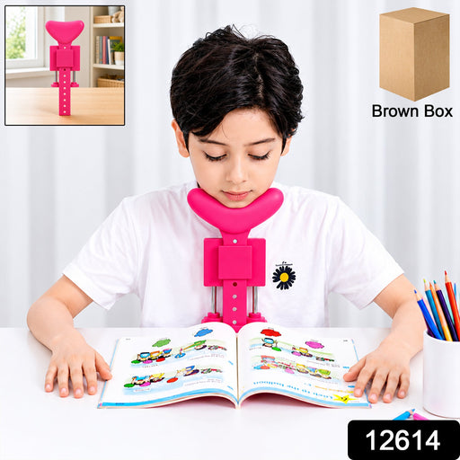 Front view of the ergonomic kids posture corrector with soft chest support.