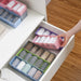 1371 Dividers Tray Organizer Clear Plastic Bead Storage Tray (Multicolour) 