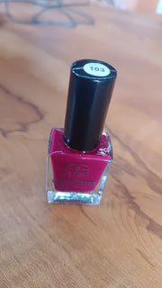 OG Beauty burgundy plum intense gel nail polish 10 ML bottle