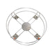 3018 Stainless Steel Gas Cylinder Trolley with Wheels LPG Cylinder Roller Stand Movable Trolley Amd-