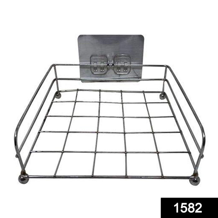 1582 Stainless Steel Wall Mount Set Top Box Stand 