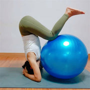 1592 Anti-Burst Exercise Heavy Duty Gym Ball (Multicolour) (75Cm) 