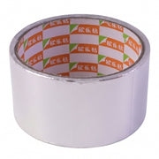 Foil sealing tape on white background, waterproof and heat resistant