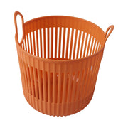 Storage basket on white background for display