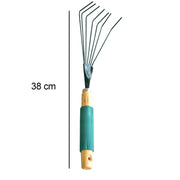 1741 Stainless Steel Tooth Garden Leaf Rake 