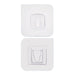 1742 Magic Adhesive Plastic Wall Hooks Heavy Duty Hooks (Pack of 20) 