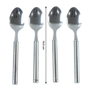 Durable stainless steel spoons for everyday meals