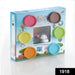 1918 Non-Toxic Creative 50 Dough Clay Mould 5 Different Colors, (Pack of 6 Pcs) 