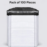 Security label and clear tamper evidence on the FERVENT courier bag.
