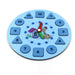 1949 AT49 Wooden Clock Toy and game for kids and babies for playing and enjoying purposes. 