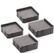 862 Refrigerator base Stand 4pcs, Washing Machine Stand, Furniture Base Stand, Fridge Stands 