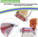 0855 Plastics Transparent Jar Shaped Stand-up Pouch With Zipper 