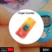 9041 Manual Hand Finger Counting Machine Digital Head Electronic Tally Counter 