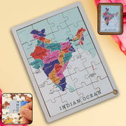 Packaging of wooden peg puzzle learning board for early education