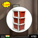 4783 Multi-Purpose Anti-Slip 3 Layer Modular Drawer Storage System 