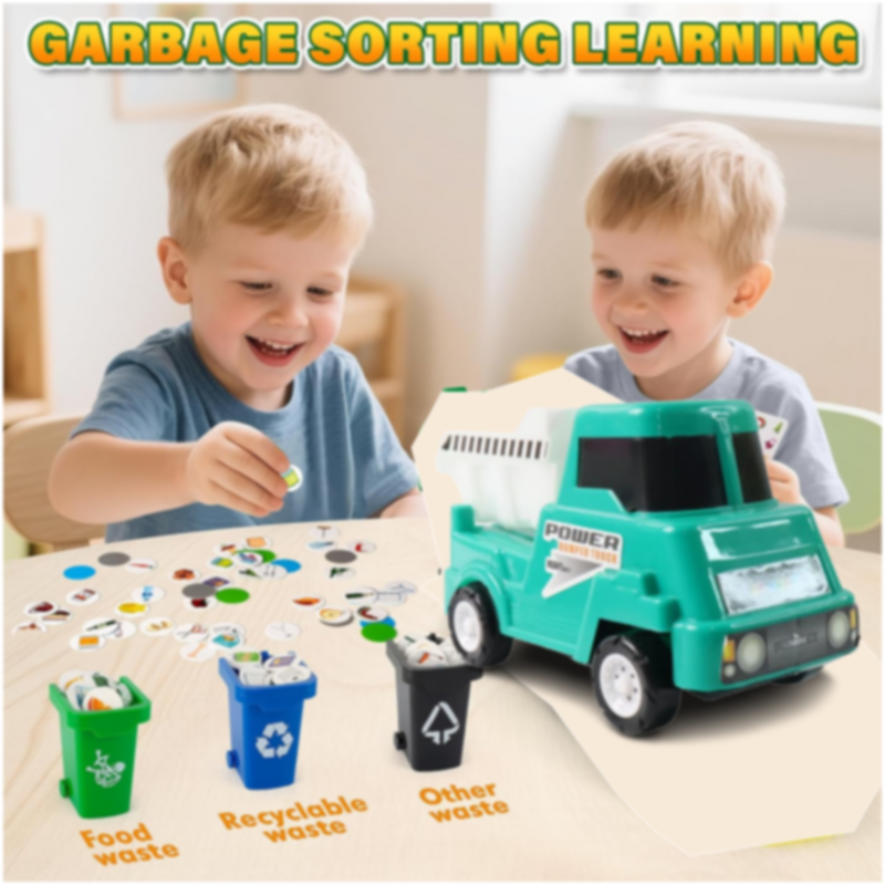 Plastic dumper truck toy made to last for kids