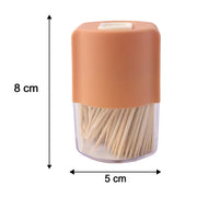 Size guide for hygienic toothpick dispenser