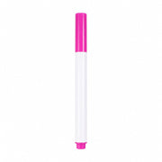 Close-up of fine tip of assorted colour marker pen for precision work.
