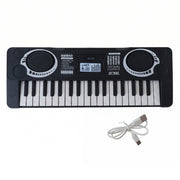 Colorful keyboard toy displaying multiple sound buttons