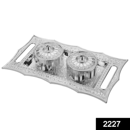 Mukhwas Dani Tray with its SKU code, highlighting the product's unique identification.