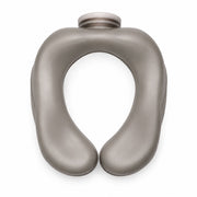 White background hot water bottle showing size and design