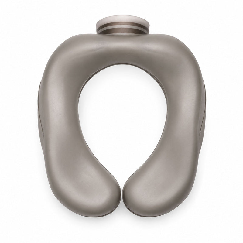 White background hot water bottle showing size and design