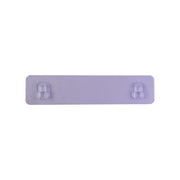 White adhesive hook with no drilling required for wall hanging