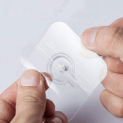 Detail of nail free screw peg on water-resistant wall hook