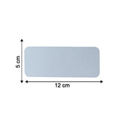 Size guide for transparent self-adhesive wall hook