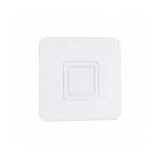Elegant transparent hook holder design for wall mounting