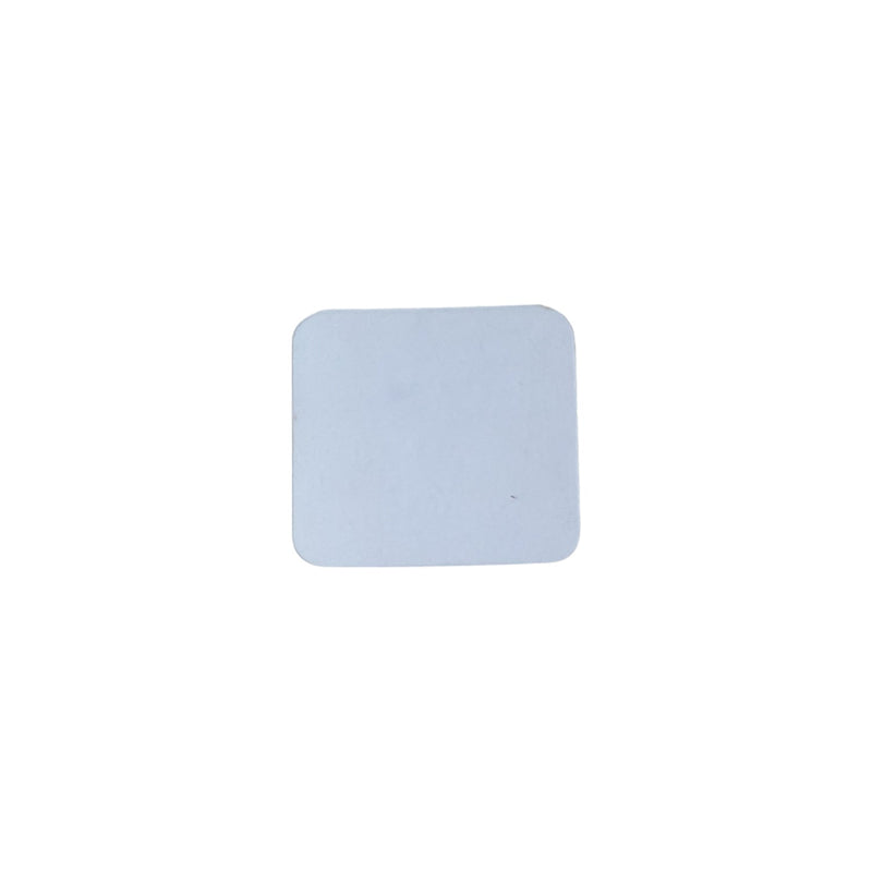 White transparent reusable gel pad, suitable for wall mounting