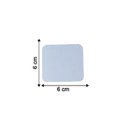 Size guide for nano adhesive gel pad