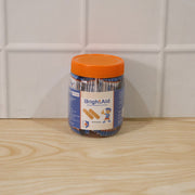 Daily use adhesive bandage on skin shown in application