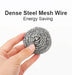 2388 Round Shape Stainless Steel Ball Scrubber (Pack of 12) 