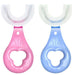 6119 U Shape Kids Toothbrush for kids with effective care and performance. 