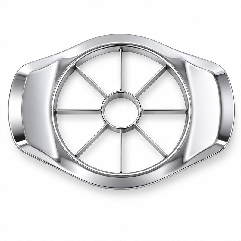 Apple cutter on white background showing compact design