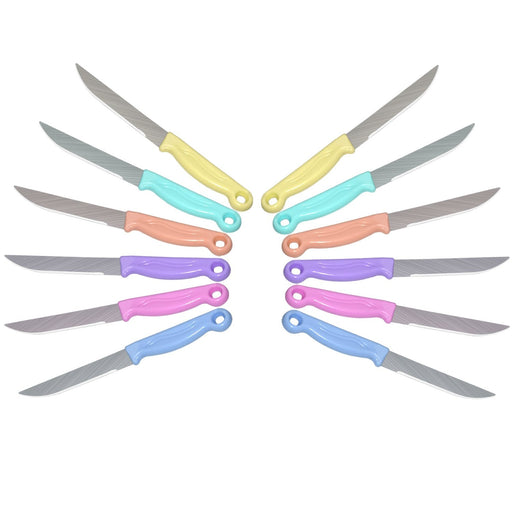 2551 Multipurpose Top Kitchen Knife for Home and Restaurant (12Pcs Set) 