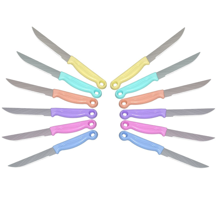 2551 Multipurpose Top Kitchen Knife for Home and Restaurant (12Pcs Set) 
