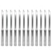 2579 Utility Knife Stainless Steel Blade with Strong Grip (pack of 12) 