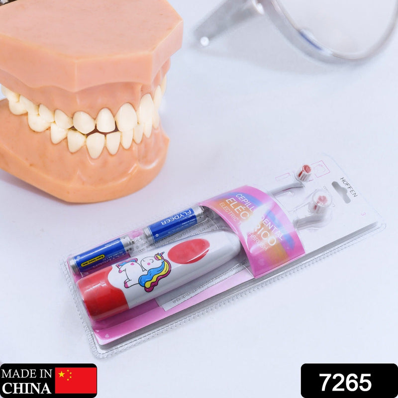 Electric Toothbrush for Kids and Adults Travel Portable Toothbrush With Extra 1 Brush Heads With 2 Battery