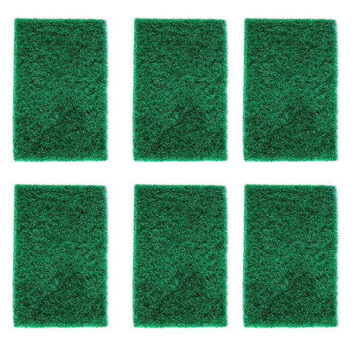 3438 Scrub Sponge Cleaning Pads Aqua Green (Pack Of 6) 