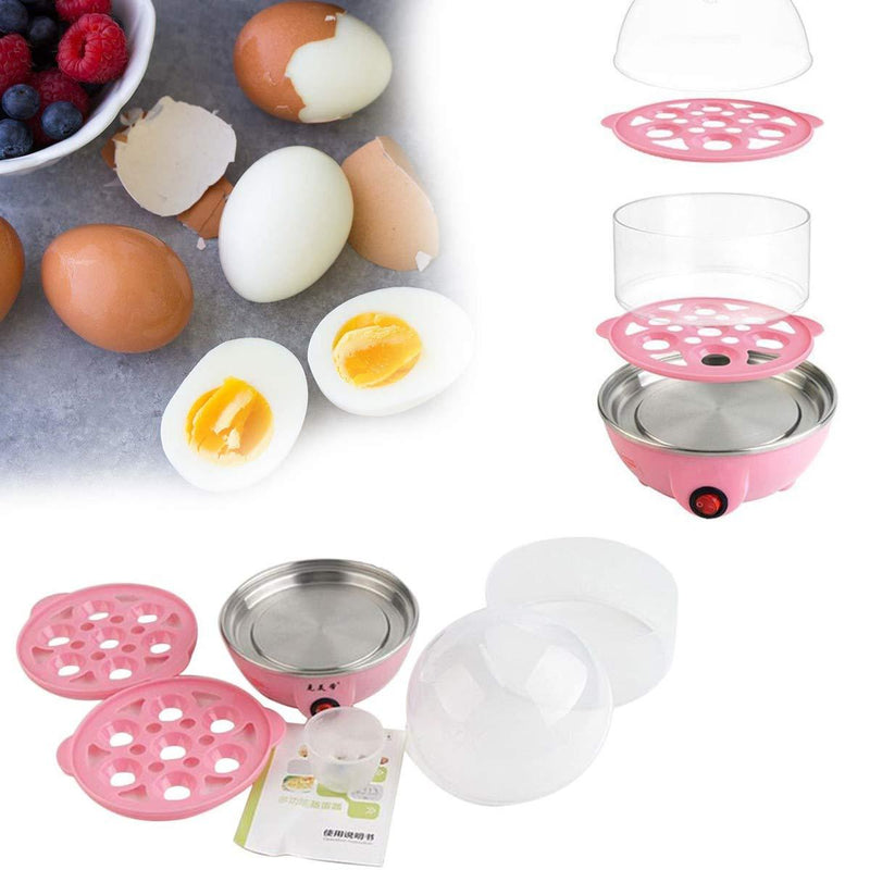 Detailed view of the components and benefits of the multi-functional egg poacher steamer.