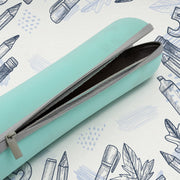 The versatile Multipurpose Zip Pouch laid flat, ready to organize school supplies.