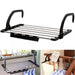 7619 Small Hanging Rack Cloth Drying Rack for Home, Balcony, and Window 