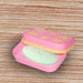 3700 Star Shaped Self Design Soap Case Holder for Bathroom 