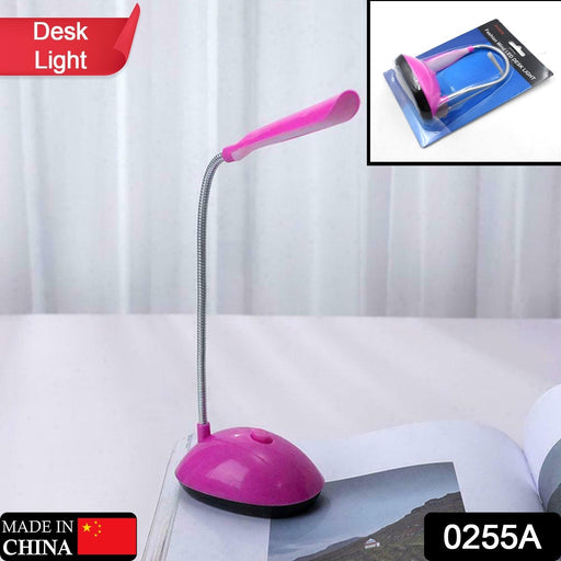 Sleek LED desk light providing eye-caring illumination for reading.