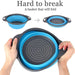 2712 A Round Small Silicone Strainer widely used in all kinds of household kitchen purposes while using at the time of washing utensils for wash basins and sinks etc. 
