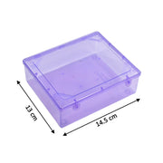 Organivo transparent storage container filled with dry goods.