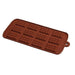 1161 Silicone Mini Choco Bar Mould - 12 Cavity 