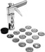 2327 15 in 1 Stainless Steel Kitchen Press with Different Parts 